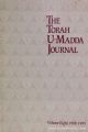 46032 The Torah U-Madda Journal Vol. 8 (1998-1999)